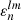 $ \varepsilon_n^{lm} $