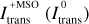 $I_{{\rm{trans}}}^{ + {\rm{MSO}}}\left( {I_{{\rm{trans}}}^0} \right)$