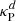$ \kappa^d_{\rm P} $