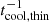$ t_\mathrm{cool,thin}^{-1} $