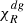 $ \chi^{dg}_R $