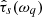 $ \hat{\tau}_s(\omega_q) $
