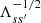 $ \Lambda_{ss^{\prime}}^{-1/2} $