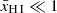$ \bar{x}_{\mathrm{{{{\mathrm{H}\,\textsc{I}}}}}} \ll 1 $