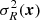 $ \sigma_R^2(\boldsymbol{x}) $