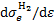 ${\rm{d}}\sigma _e^{{{\rm{H}}_2}}/{\rm{d}}\varepsilon $