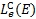 $L_e^{\rm{C}}(E)$