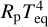${R_{\rm{p}}}T_{{\rm{eq}}}^4$