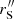 $ r^{\prime\prime}_{\rm S} $