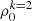 $ \rho_0^{k=2} $