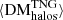 $ \langle\mathrm{DM^{TNG}_{halos}}\rangle $