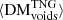 $ \langle\mathrm{DM^{TNG}_{voids}}\rangle $
