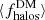 $ \langle f^{\mathrm{DM}}_{\mathrm{halos}}\rangle $