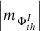$ \left |m_{\Phi_{th}^{I}}\right | $