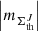 $ \left |m_{\Sigma_{\rm th}^J}\right | $