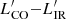 $ L^\prime_{\rm CO}{-}L^\prime_{\rm IR} $