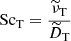 $$ \begin{aligned} \text{ Sc}_\text{T}=\frac{\widetilde{\nu }_\text{T}}{\widetilde{D}_\text{T}} \end{aligned} $$
