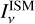 $I_v^{{\rm{ISM}}}$