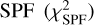 {\rm{SPF}}\left( {\chi _{{\rm{SPF}}}^2} \right)