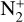 ${\rm{N}}_2^ + $