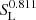 $ S_{\mathrm{L}}^{0.811} $