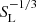 $ S_{\mathrm{L}}^{-1/3} $