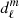 $ d^m_{\ell} $