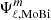 $ \Psi_{\ell, \mathrm{MoBi}}^m $