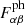 $ F_{\alpha\beta}^{\mathrm{ph}} $