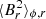 $ \langle B_r^2 \rangle_{\phi,r} $