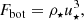 $$ \begin{aligned} F_{\rm bot} = \rho _\star u_\star ^3, \end{aligned} $$
