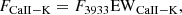 $$ \begin{aligned} F_{\rm CaII-K} = F_{3933}\mathrm{EW}_{\rm CaII-K}, \end{aligned} $$
