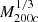 $ M_{200c}^{1/3} $