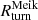 $ R_{\mathrm{turn}}^{\mathrm{Meik}} $