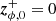 $ {\boldsymbol{z}}^+_{\phi,0} = 0 $