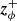 $ {\boldsymbol{z}}_{\phi}^+ $