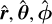 ${\bf{\hat r}},{\bf{\hat \theta }},\hat \phi $