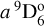 ${a^9}{\rm{D}}_6^{\rm{o}}$