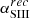 $ \alpha_{\mathrm{SIII}}^{rec} $