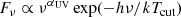 $$ \begin{aligned} F_{\nu } \propto \nu ^{\alpha _{\rm UV}} \exp (-h\nu /k T_{\rm cut}) \end{aligned} $$