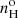 $ n_{\mathrm{H}}^{\mathrm{o}} $