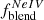$ f^{NeIV}_{\mathrm{blend}} $
