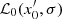 $ \mathcal{L}_0(x_0^\prime,\sigma) $