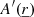 $ A^\prime(\underline{r}) $