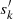 $ s_{{k}}^\prime $