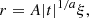 $$ \begin{aligned}&r =A|t|^{1/a} \xi , \end{aligned} $$