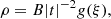 $$ \begin{aligned}&\rho = B|t|^{-2}g(\xi ), \end{aligned} $$
