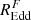 $ R_{\rm Edd}^{F} $