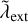 ${\mathop \lambda \limits^ _{{\rm{ext}}}}$