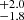 $ ^{+2.0}_{-1.8} $